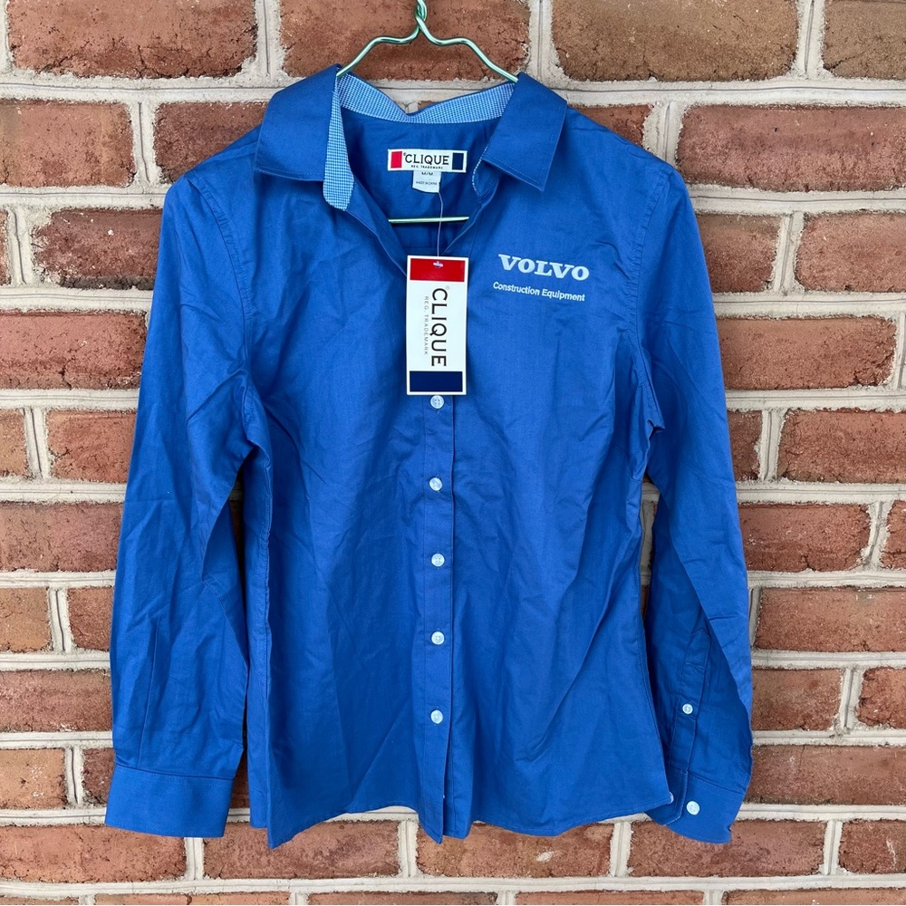Volvo construction equipment ladies blouse. Medium